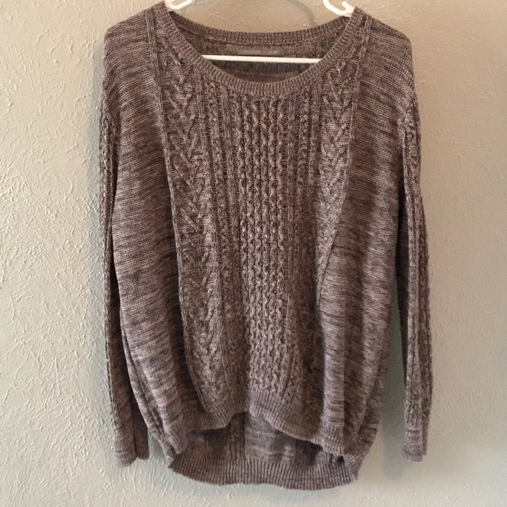 Oversized Cable Knit Sweater